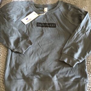 Colored Organics Gray Crewneck Sweatshirt